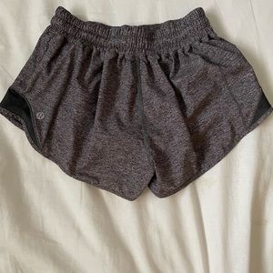 Grey lululemon shorts